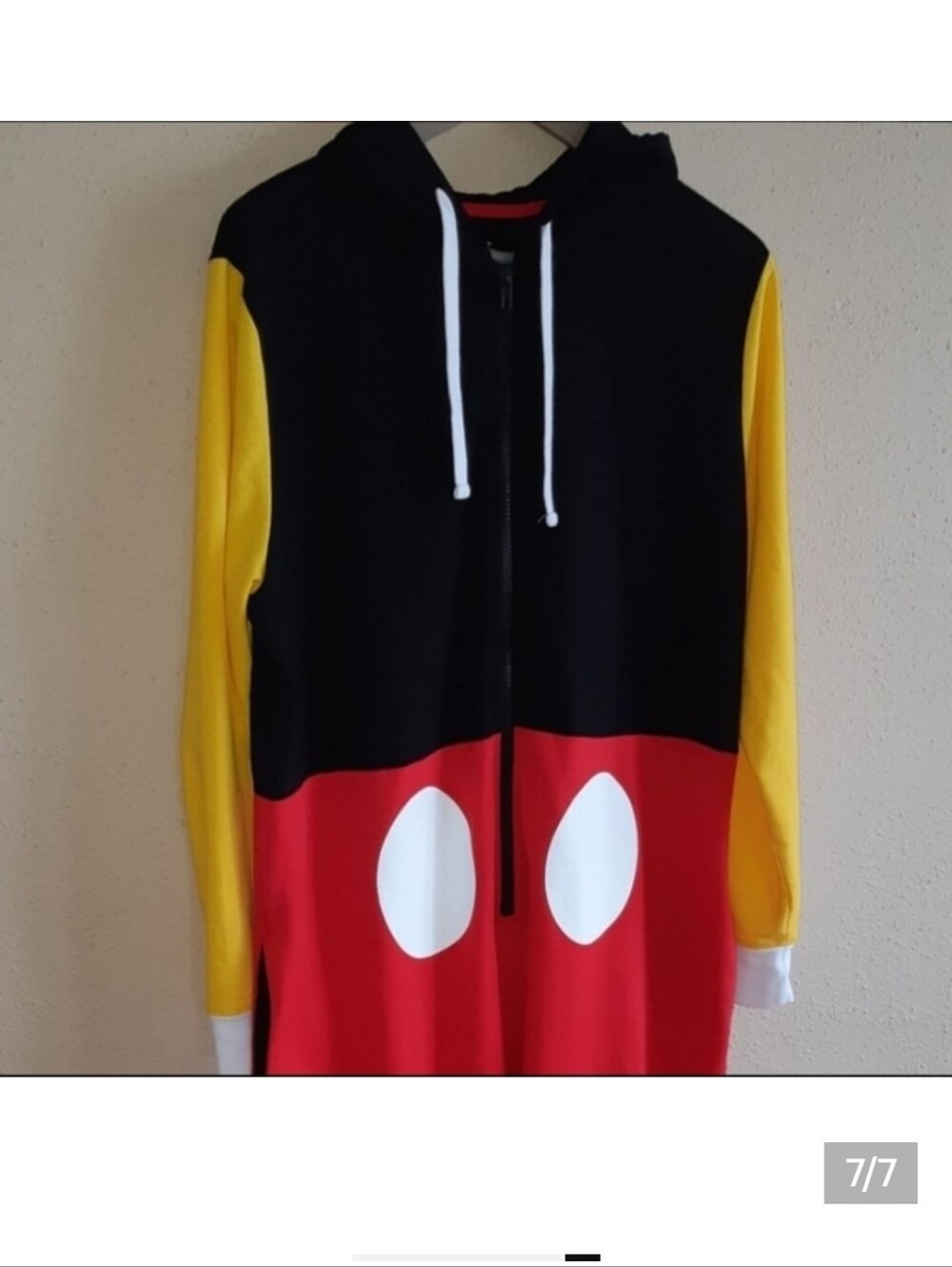 DISNEY XL ADULT MICKEY MOUSE COSTUME/ONESIE